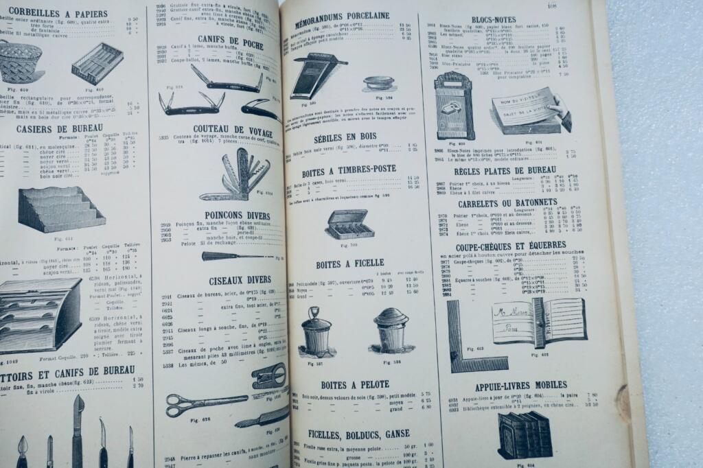 Instruments de précision de marine et de dessin. CATALOGUE FABRICATIONS H. MORIN