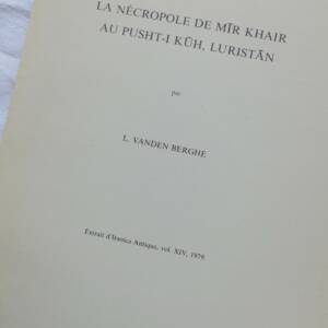 Iran La nécropole de Mir Khair au Pusht-i Kuh, Luristan