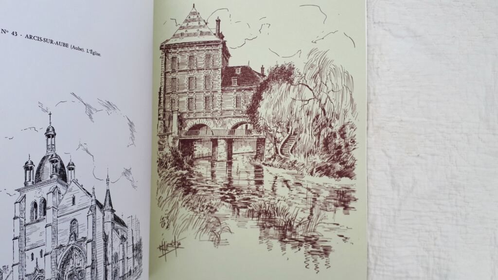 Champagne-Ardenne through Roland IROLLA's drawings