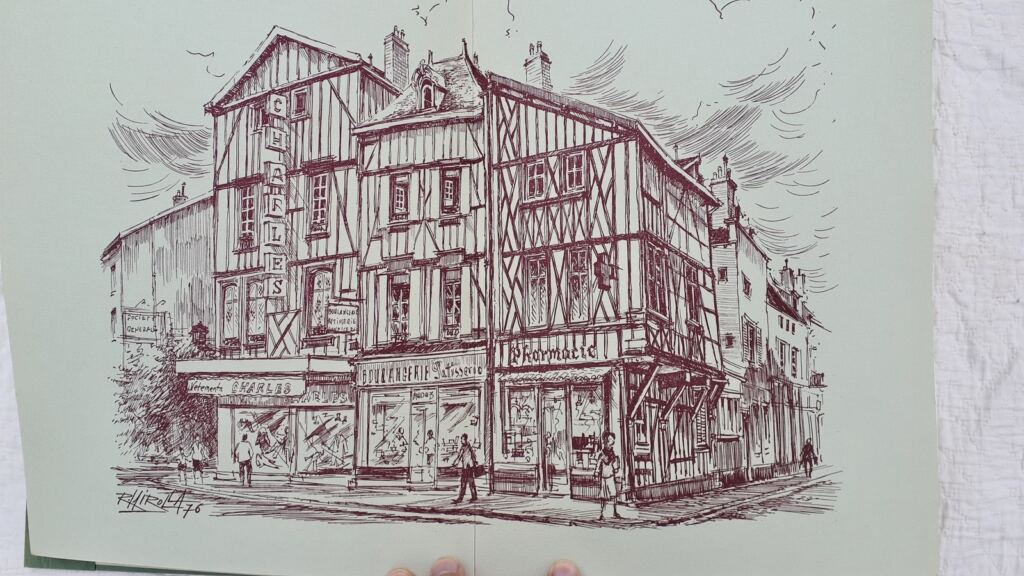 Champagne-Ardenne through Roland IROLLA's drawings