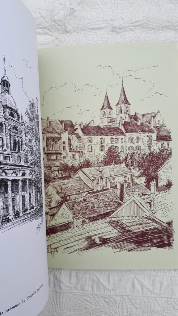 Champagne-Ardenne through Roland IROLLA's drawings