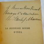 ISWOLSKY HELENE, KACHINA ANNA LA JEUNESSE ROUGE D'INNA + dédicace à Henri Beraud