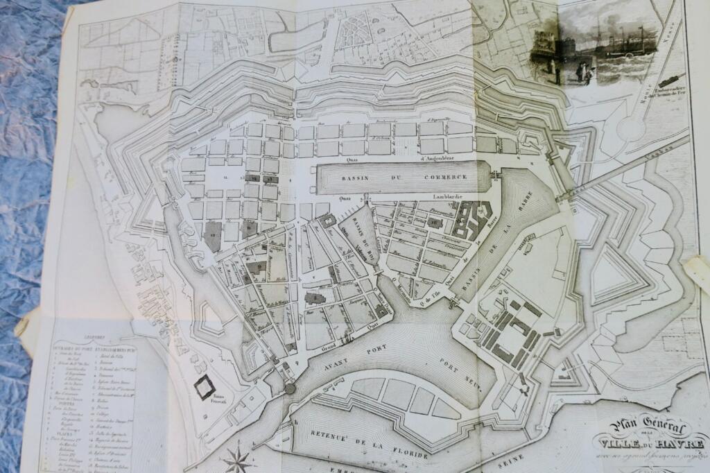 Itinéraire du chemin de fer de Paris au Havre