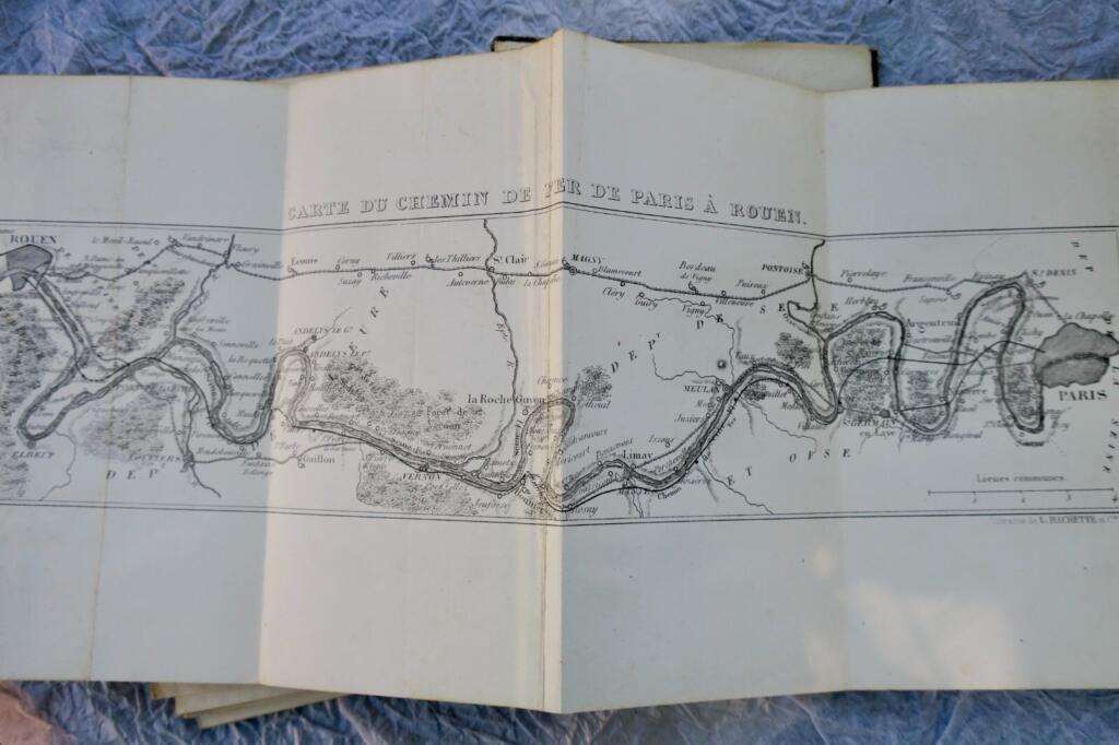Itinéraire du chemin de fer de Paris au Havre