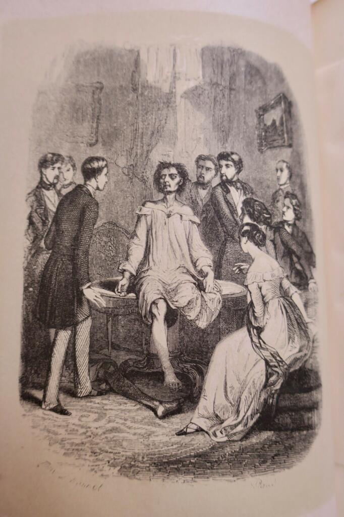 Satirical novel with Johannot illustrations