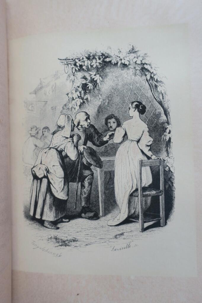 Satirical novel with Johannot illustrations