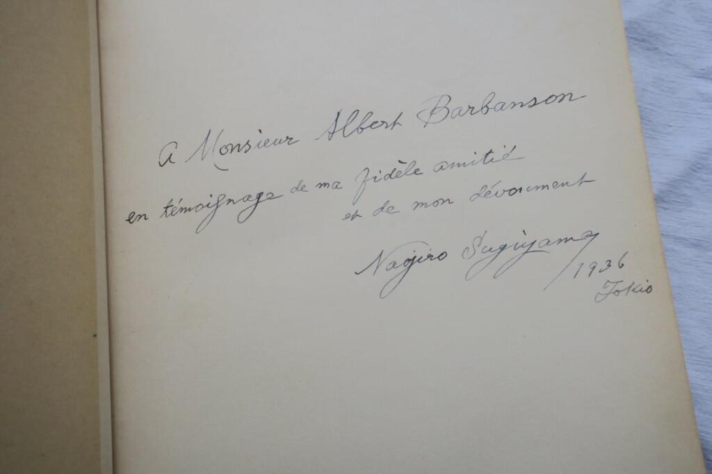 1934年スギヤマのフランス使命