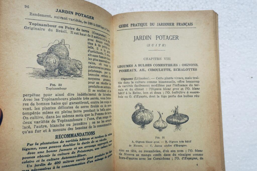 Praktischer Ratgeber für französische Gärtner 1952