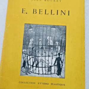 Jean Bouret E. BELLINI collection Rythme plastique