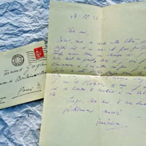 Jean Cassou lettre autographe