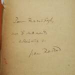 Jean Rostand’s 1931 transformism study with author’s dedication