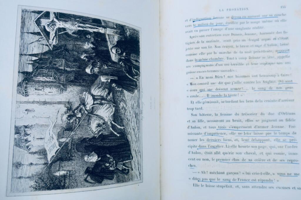 Jeanne d'Arc, Frankreichs Heldin illustriert