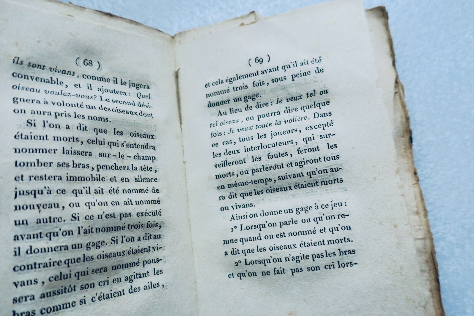 1817 Französische Gesellschaftsspiele mit Versanleitung - Image 5