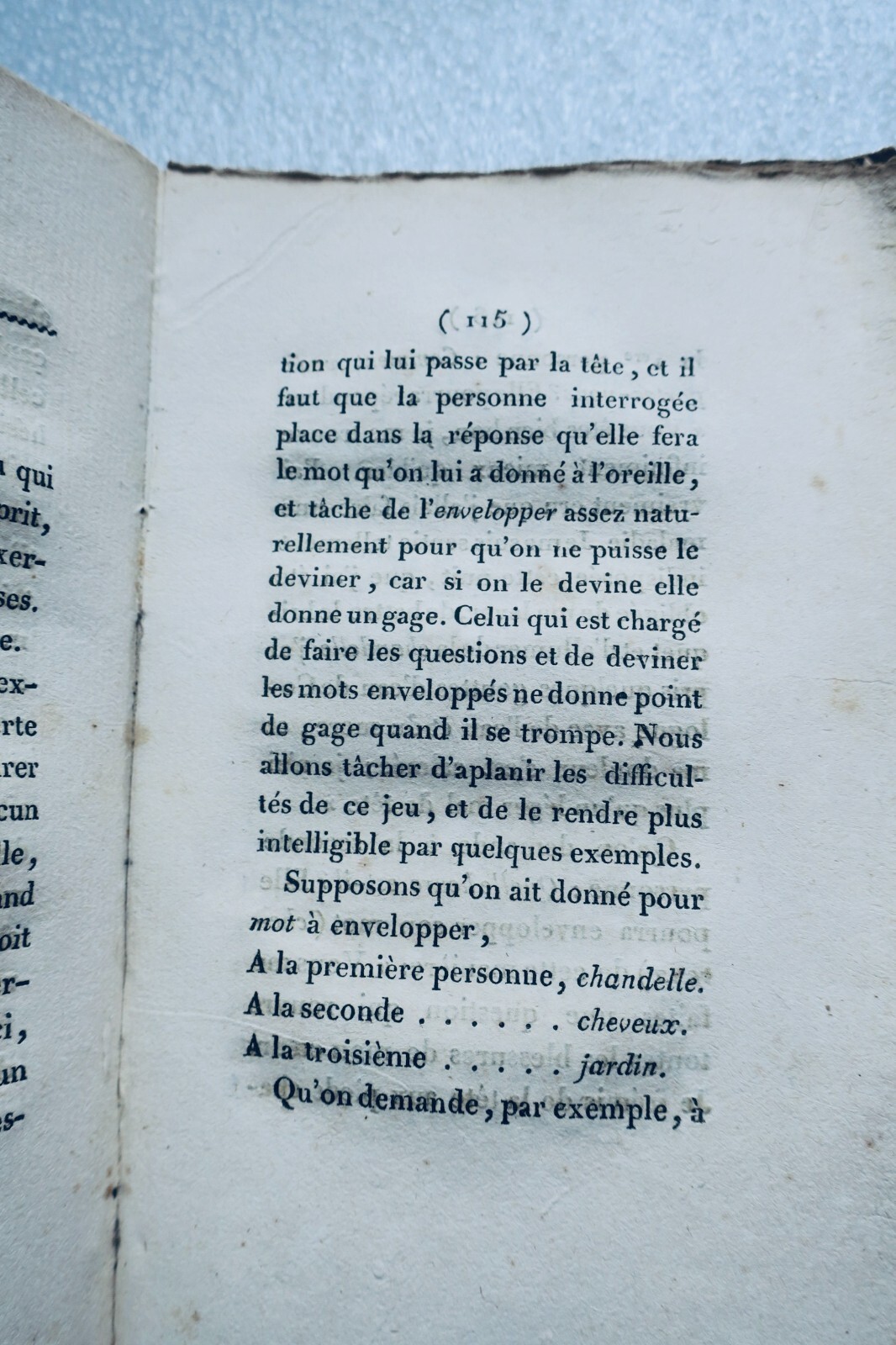 1817 Französische Gesellschaftsspiele mit Versanleitung - Image 4