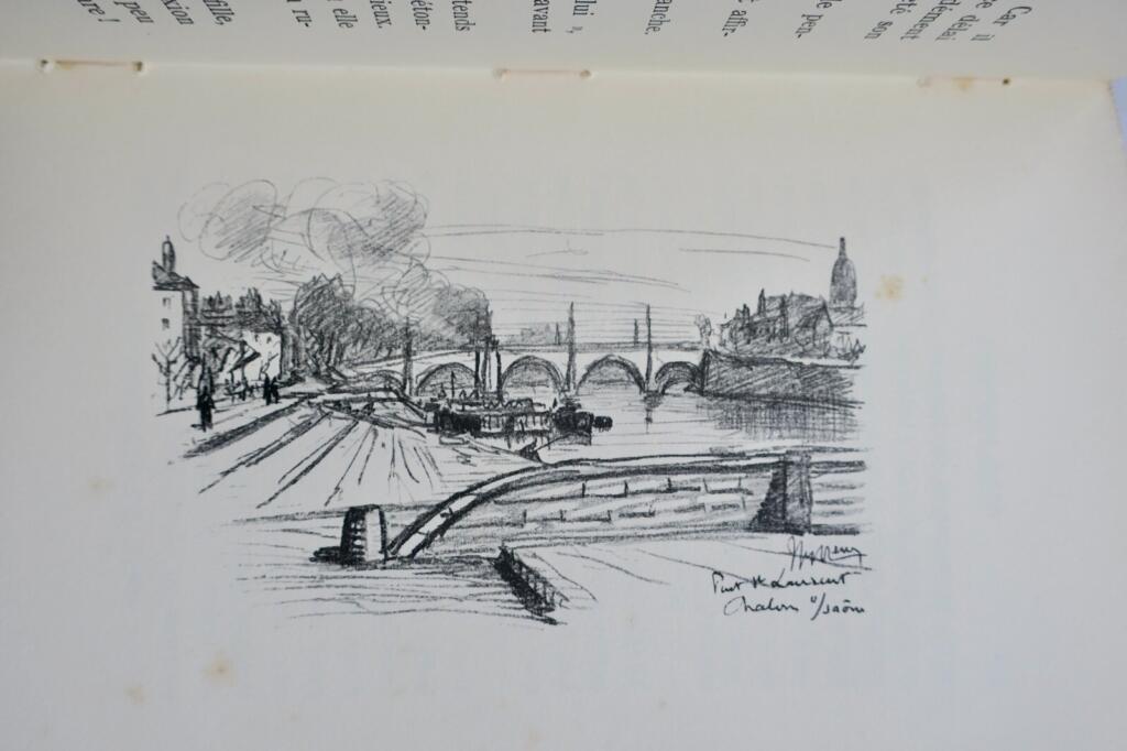 Engravings of Burgundy Life