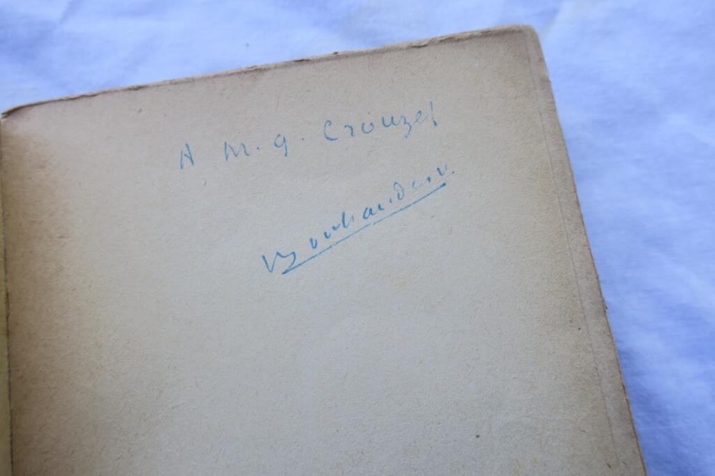 Opales - First Edition with Author Inscription