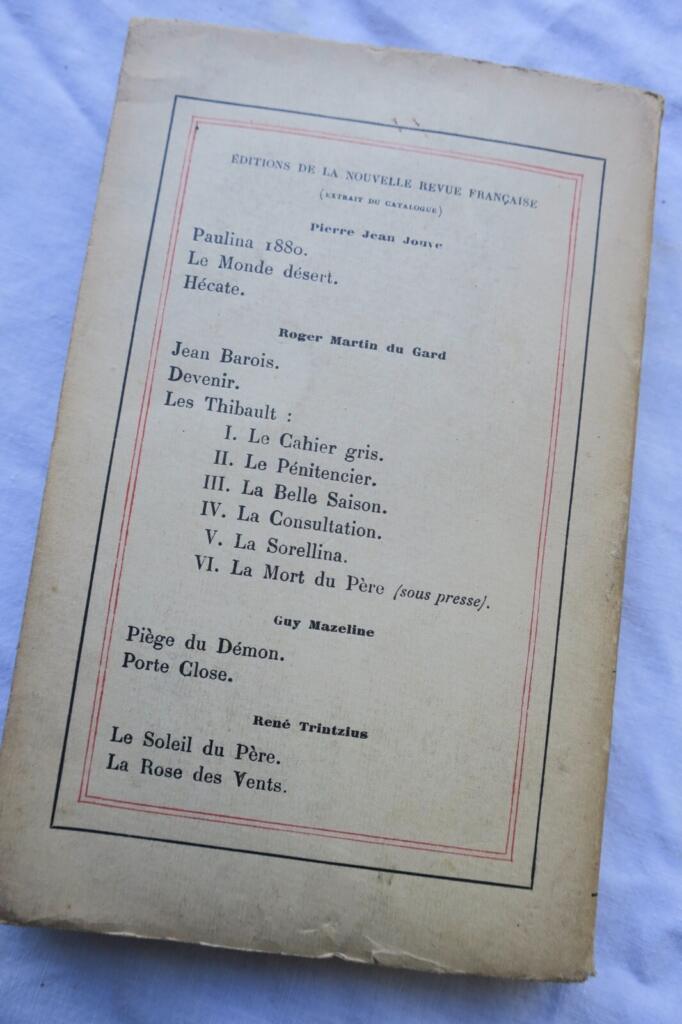 Opales - First Edition with Author Inscription