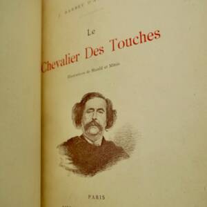 Jules BARBEY D'AUREVILLY LE CHEVALIER DES TOUCHES LEMERRE
