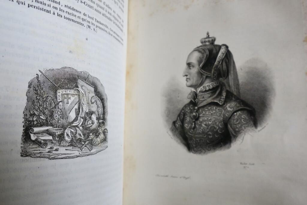 KENILWORTH (OEUVRES COMPLETES DE WALTER SCOTT,1839