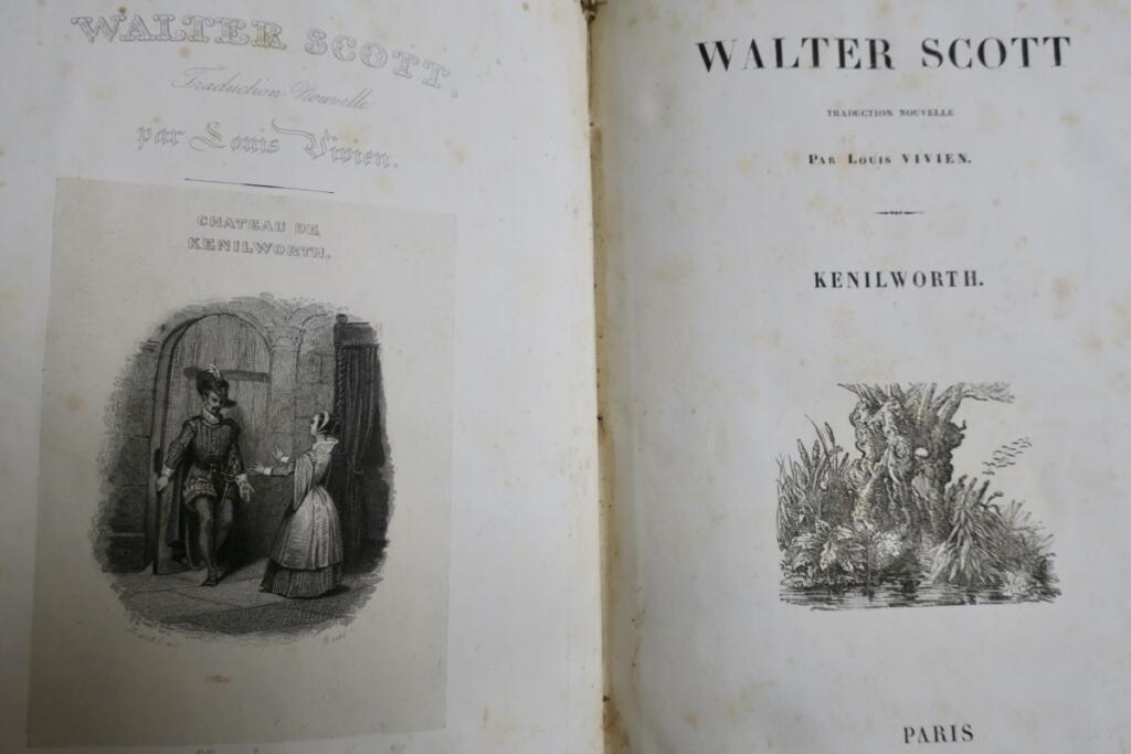 KENILWORTH (OEUVRES COMPLETES DE WALTER SCOTT,1839