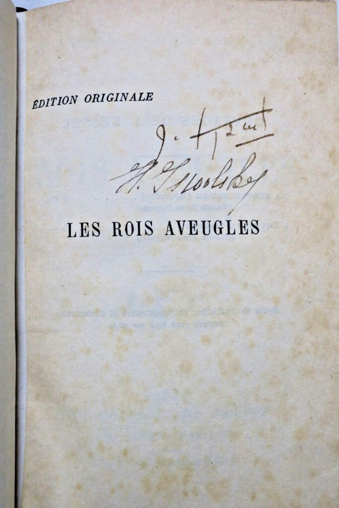 Blind Kings: Signed First Edition