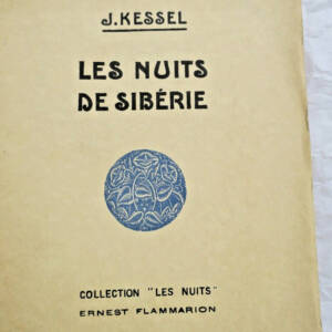 Kessel Les nuits de Sibérie - Collection les nuits