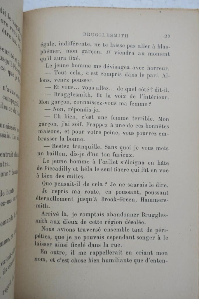 Brugglesmith - 1912年初版