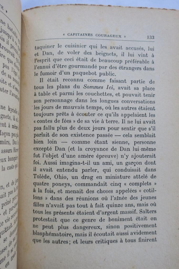 Kipling Rudyard Capitaines courageux 1920