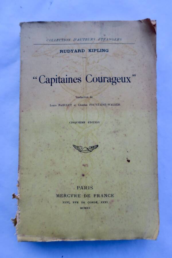 Captains Courageous by Rudyard Kipling (1920)