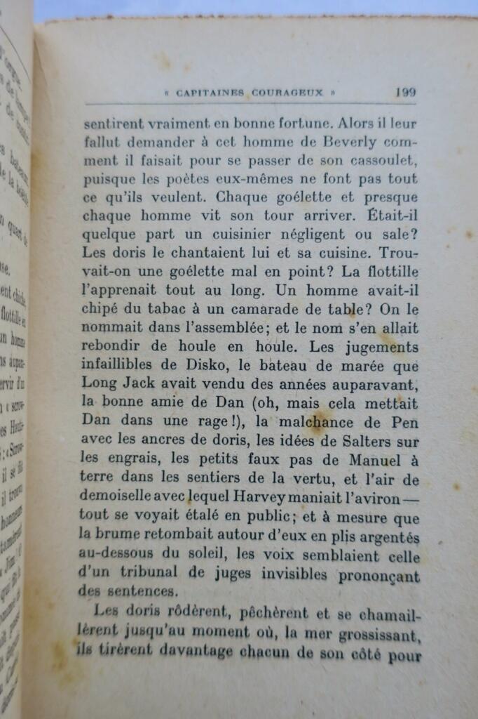 Kipling Rudyard Capitaines courageux 1920