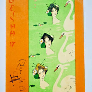 KIRCHNER Raphael Kirchner Jugendstil GEISHA