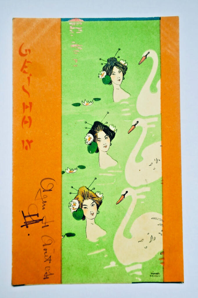 KIRCHNER Raphael Kirchner Jugendstil GEISHA