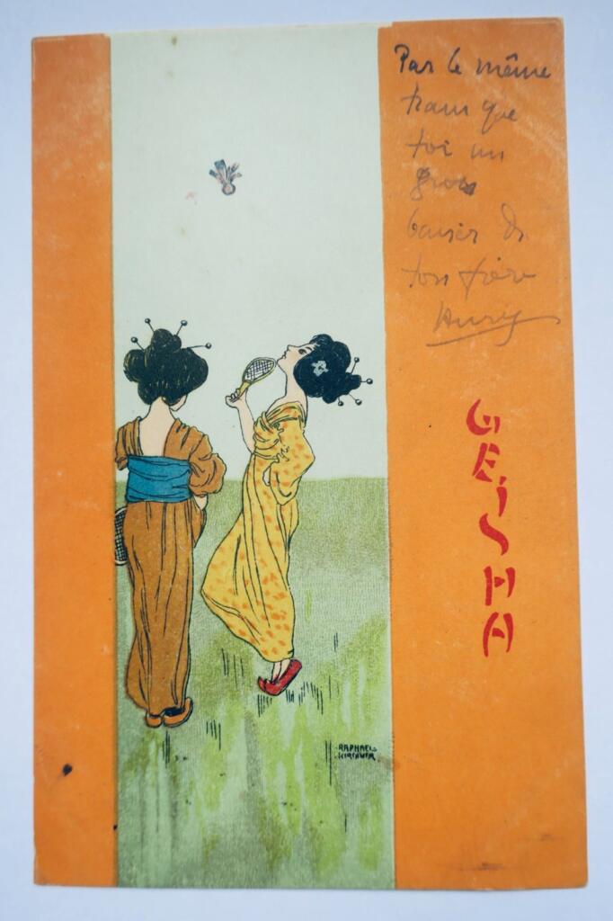 KIRCHNER Raphael Kirchner Jugendstil GEISHA