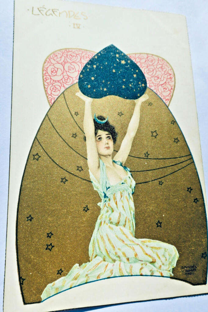 KIRCHNER Raphael Kirchner LEGENDES art nouveau