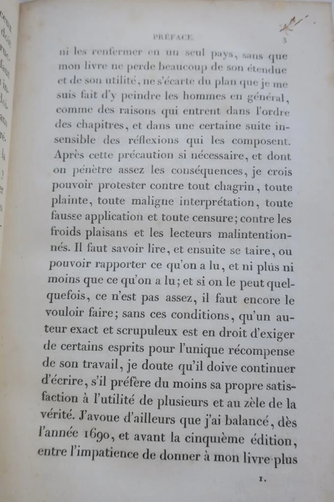 LA BRUYERE / THEOPHRASTE Les Caractères de La Bruyère 1829