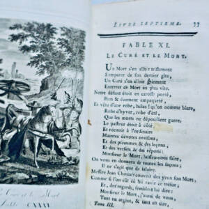 La Fontaine FABLES choisies, mises en vers 1776