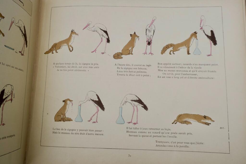 Selected fables by La Fontaine