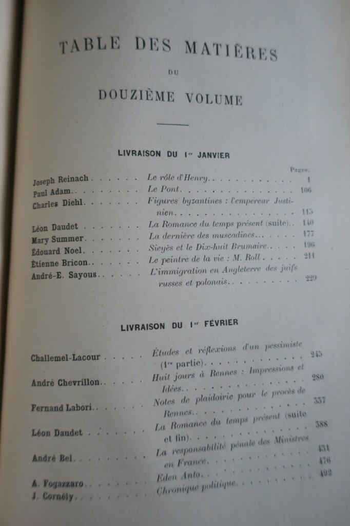 1900年パリの雑誌二巻