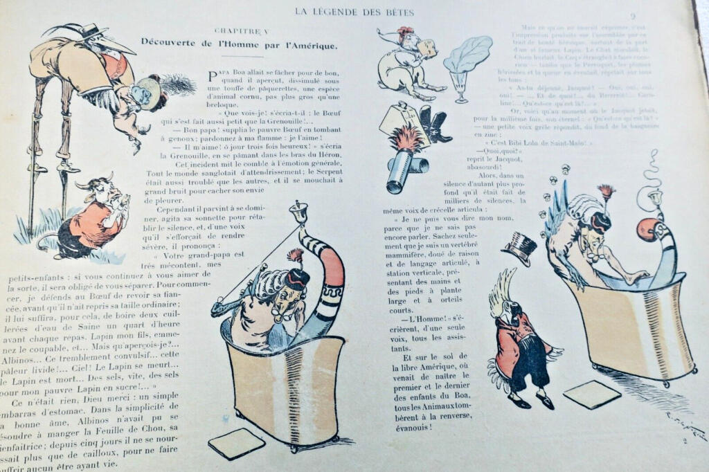 LA NEZIERE LE CORDIER La Légende des Bêtes. Le Ver Adam
