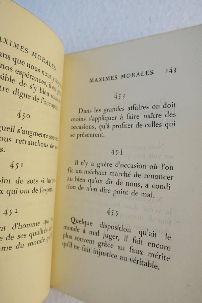 Reflexionen und moralische Maximen