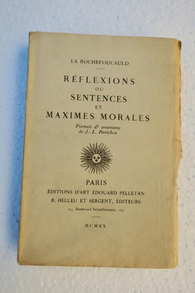 Reflexionen und moralische Maximen