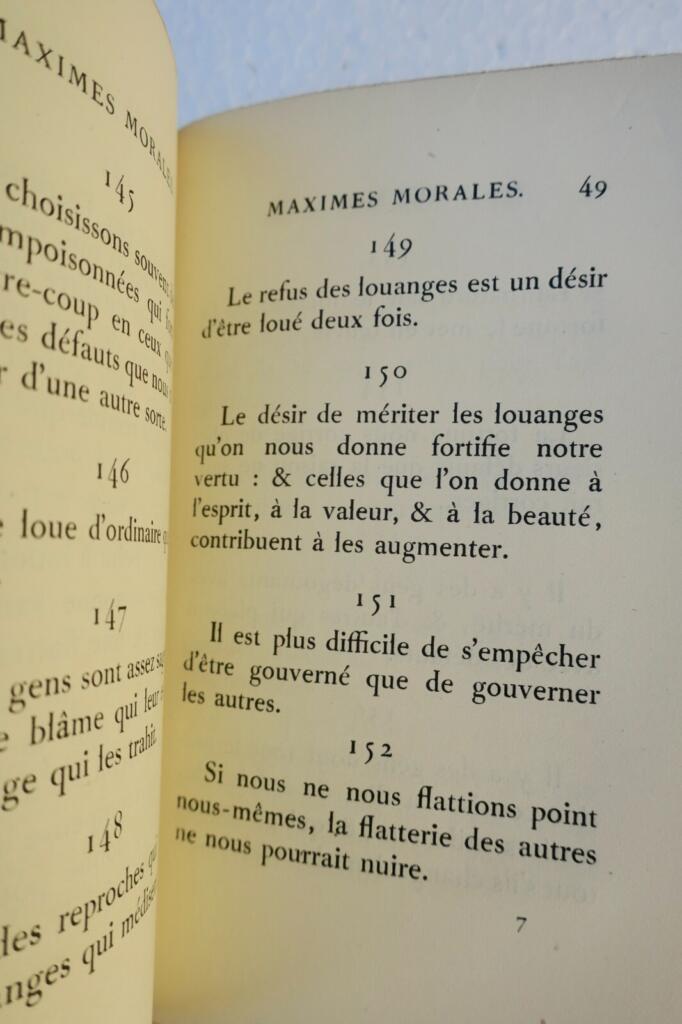 Reflexionen und moralische Maximen