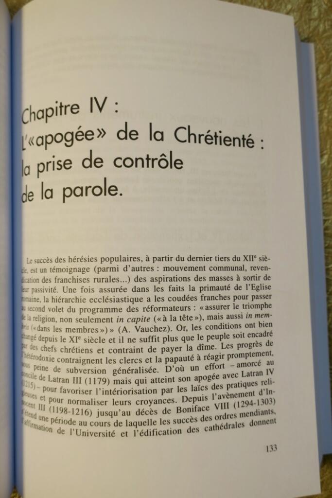 La vie religieuse en France au moyen age