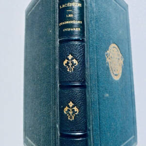 LACEPEDE LES QUADRUPEDES OVIPARES - PRECEDES D'UNE NOTICE