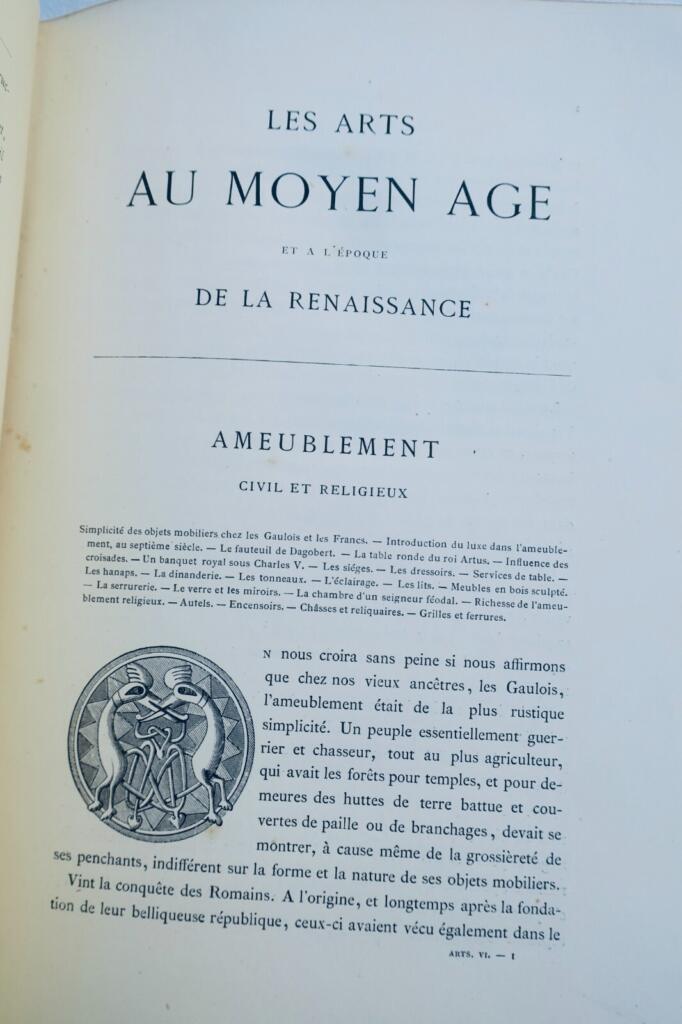 LACROIX Paul Les Arts au Moyen-Âge et à l’époque de la Renaissance 1877
