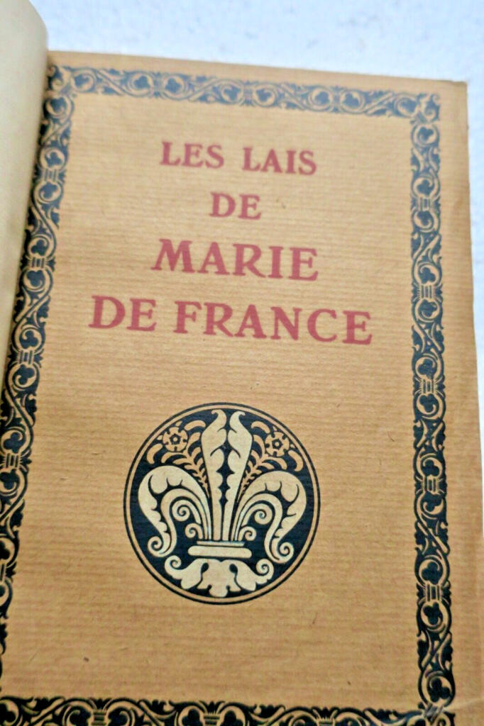 Lais der Marie de France in Kunstausgabe