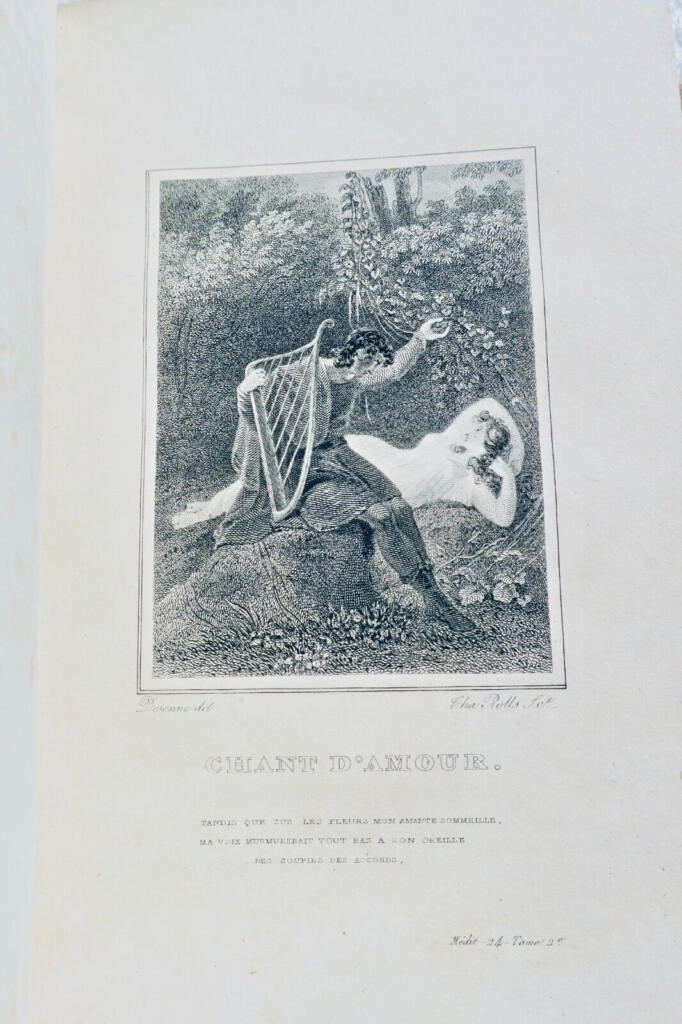 LAMARTINE (Alphonse de). Werke Boquet 1826
