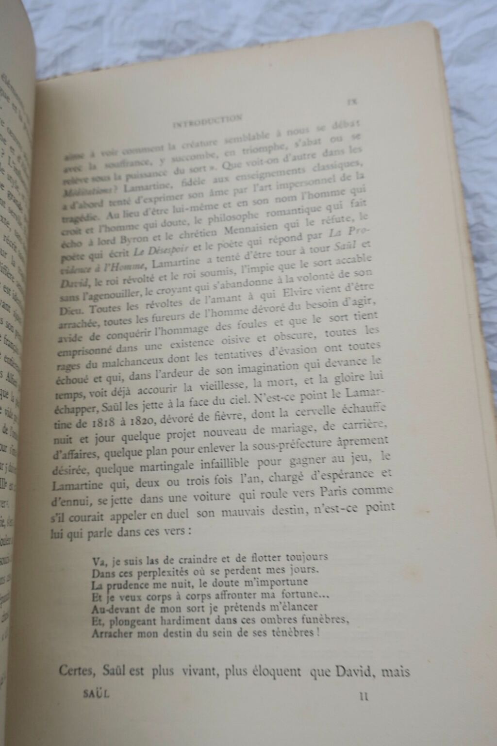 Tragödie von Alphonse de Lamartine
