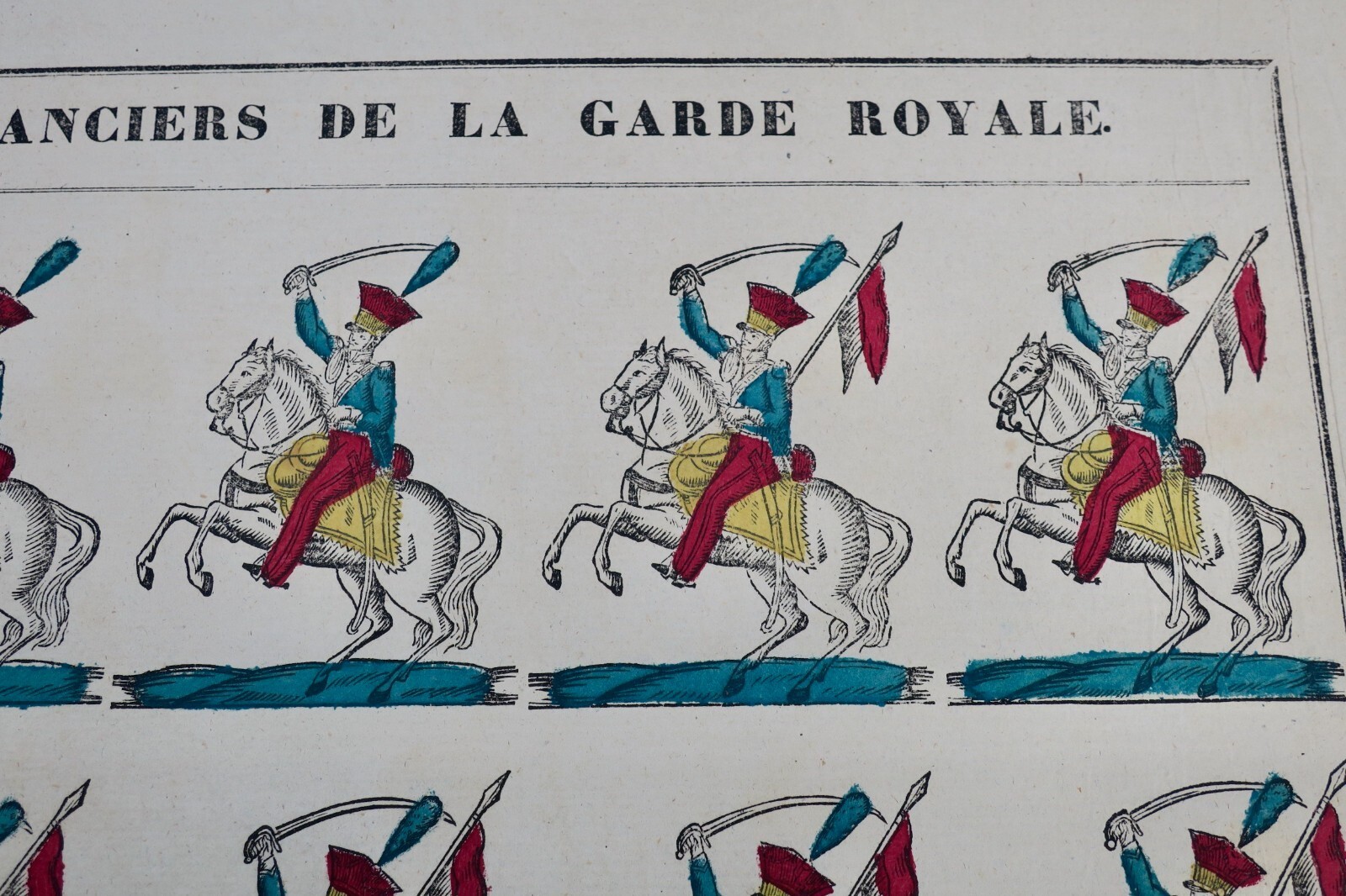 Royal Guard Lancers 33 x 38 cm – Image 4