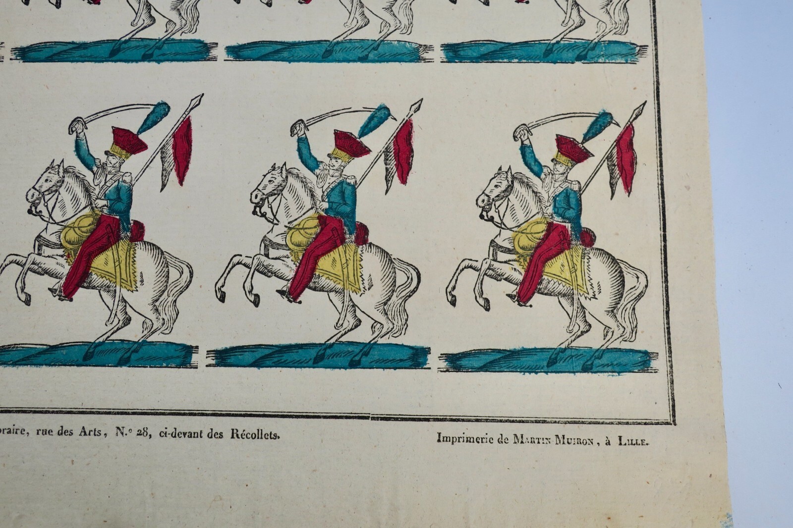 Royal Guard Lancers 33 x 38 cm – Image 3